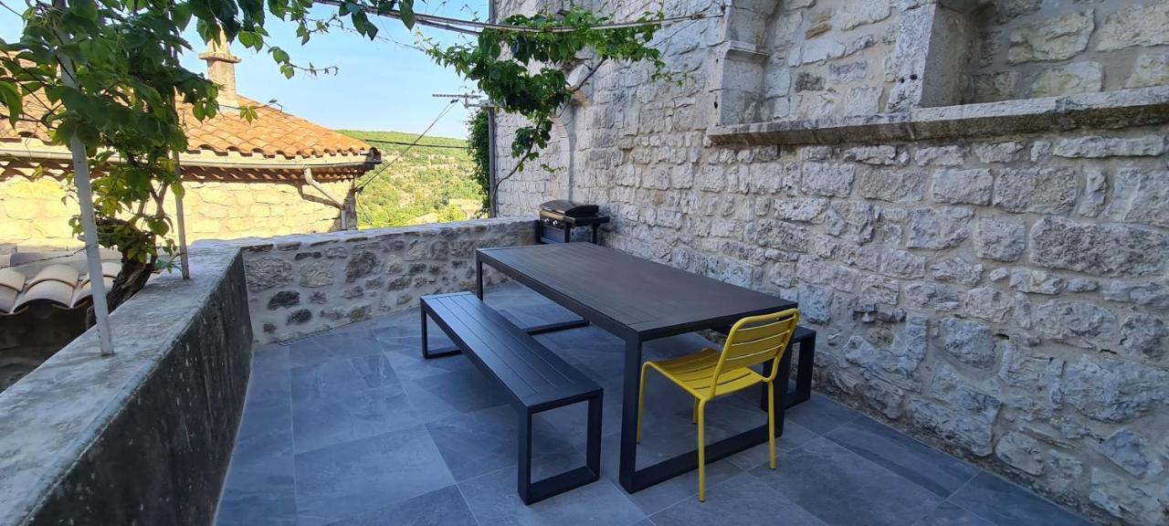Magnifique Maison En Coeur De Balazuc, Proche Plages Ardeche Exterior foto