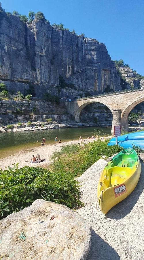 Magnifique Maison En Coeur De Balazuc, Proche Plages Ardeche Exterior foto