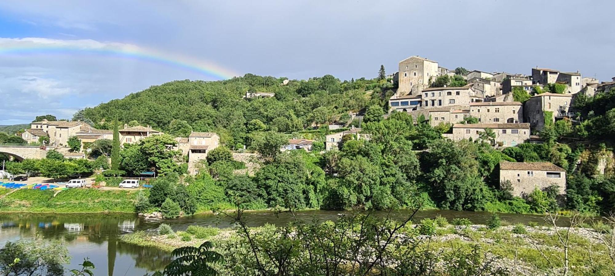 Magnifique Maison En Coeur De Balazuc, Proche Plages Ardeche Exterior foto